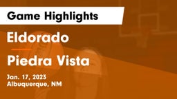 Eldorado  vs Piedra Vista  Game Highlights - Jan. 17, 2023