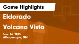 Eldorado  vs Volcano Vista  Game Highlights - Jan. 14, 2023