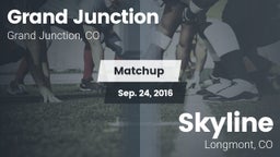 Matchup: Grand Junction High vs. Skyline  2016