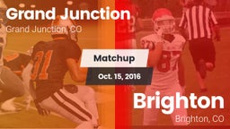 Matchup: Grand Junction High vs. Brighton  2016