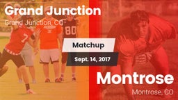 Matchup: Grand Junction High vs. Montrose  2017