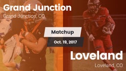 Matchup: Grand Junction High vs. Loveland  2017