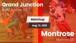 Matchup: Grand Junction High vs. Montrose  2018