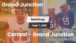 Matchup: Grand Junction High vs. Central - Grand Junction  2018