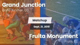 Matchup: Grand Junction High vs. Fruita Monument  2018