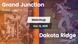 Matchup: Grand Junction High vs. Dakota Ridge  2018