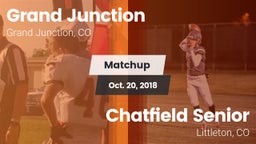 Matchup: Grand Junction High vs. Chatfield Senior  2018