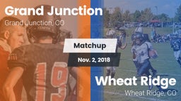 Matchup: Grand Junction High vs. Wheat Ridge  2018