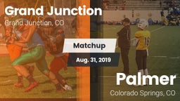 Matchup: Grand Junction High vs. Palmer  2019