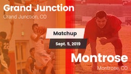 Matchup: Grand Junction High vs. Montrose  2019