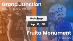 Matchup: Grand Junction High vs. Fruita Monument  2019