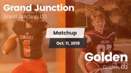 Matchup: Grand Junction High vs. Golden  2019