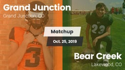 Matchup: Grand Junction High vs. Bear Creek  2019