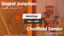 Matchup: Grand Junction High vs. Chatfield Senior  2019