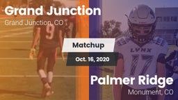 Matchup: Grand Junction High vs. Palmer Ridge  2020