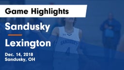 Sandusky  vs Lexington  Game Highlights - Dec. 14, 2018