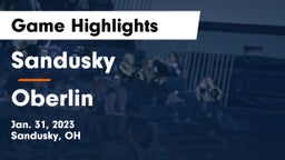 Sandusky  vs Oberlin  Game Highlights - Jan. 31, 2023