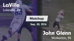 Matchup: LaVille  vs. John Glenn  2016