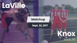 Matchup: LaVille  vs. Knox  2017