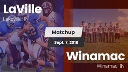 Matchup: LaVille  vs. Winamac  2018