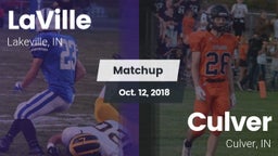 Matchup: LaVille  vs. Culver  2018