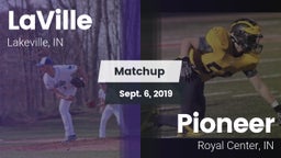 Matchup: LaVille  vs. Pioneer  2019