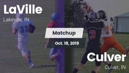 Matchup: LaVille  vs. Culver  2019