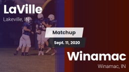 Matchup: LaVille  vs. Winamac  2020