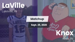 Matchup: LaVille  vs. Knox  2020