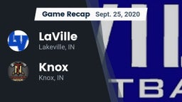 Recap: LaVille  vs. Knox  2020