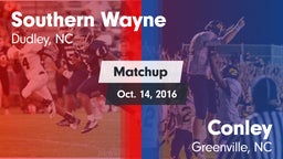 Matchup: Southern Wayne High vs. Conley  2016