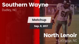Matchup: Southern Wayne High vs. North Lenoir  2017