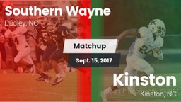 Matchup: Southern Wayne High vs. Kinston  2017
