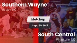 Matchup: Southern Wayne High vs. South Central  2017