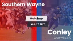 Matchup: Southern Wayne High vs. Conley  2017