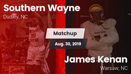 Matchup: Southern Wayne High vs. James Kenan  2019