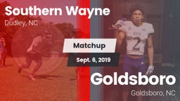Matchup: Southern Wayne High vs. Goldsboro  2019