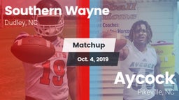 Matchup: Southern Wayne High vs. Aycock  2019