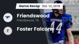 Recap: Friendswood  vs. Foster Falcons 2018