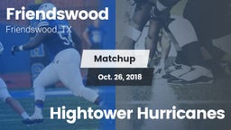 Matchup: Friendswood High vs. Hightower Hurricanes 2018