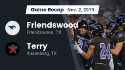 Recap: Friendswood  vs. Terry  2019