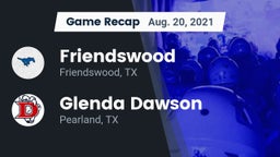 Recap: Friendswood  vs. Glenda Dawson  2021