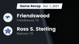 Recap: Friendswood  vs. Ross S. Sterling  2021