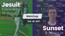 Matchup: Jesuit  vs. Sunset  2017