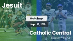 Matchup: Jesuit  vs. Catholic Central  2018