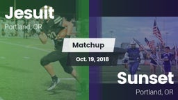 Matchup: Jesuit  vs. Sunset  2018