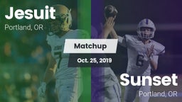 Matchup: Jesuit  vs. Sunset  2019
