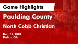 Paulding County  vs North Cobb Christian  Game Highlights - Dec. 11, 2020