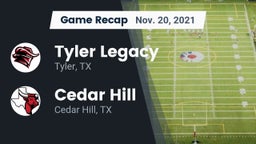 Recap: Tyler Legacy  vs. Cedar Hill  2021