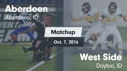 Matchup: Aberdeen vs. West Side  2016